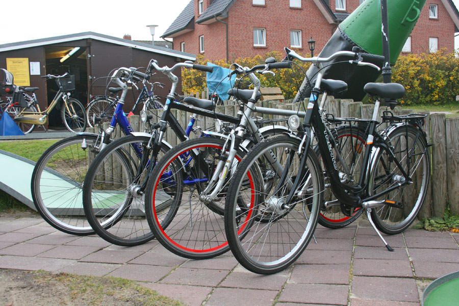 Fahrradverleih Borkum Jan van Raden Unsere Fahrräder