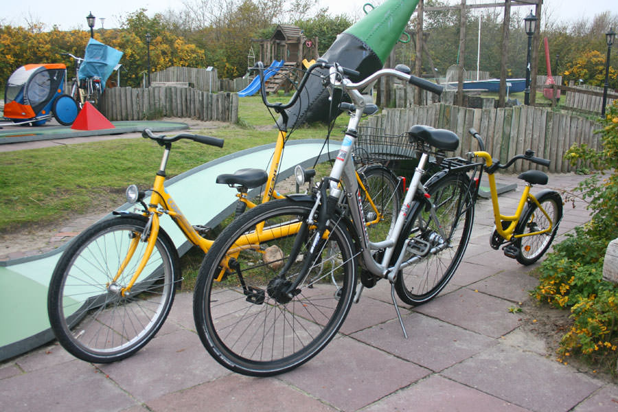 Fahrradverleih Borkum Jan van Raden Unsere Fahrräder